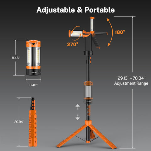 OGERY versatile configurations suit garages, campsites, and workshops.