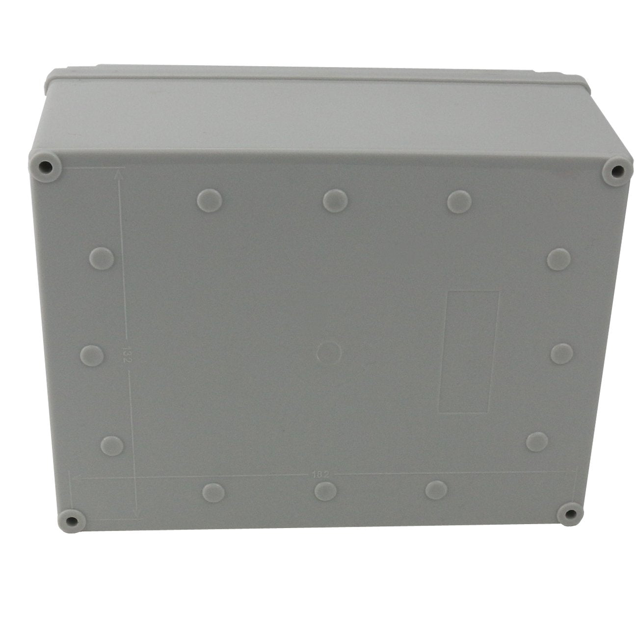 Ogrmar junction box inner dimensions reveal ample wiring space.