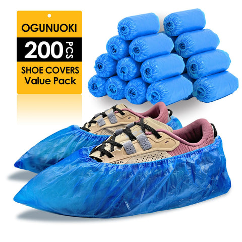 OGUNUOKI large-size shoe cover 15-7in length fits US men 11 and US women 13.