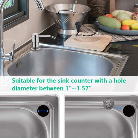 OHiHi brushed nickel finish resists corrosion for a sleek, durable look.
