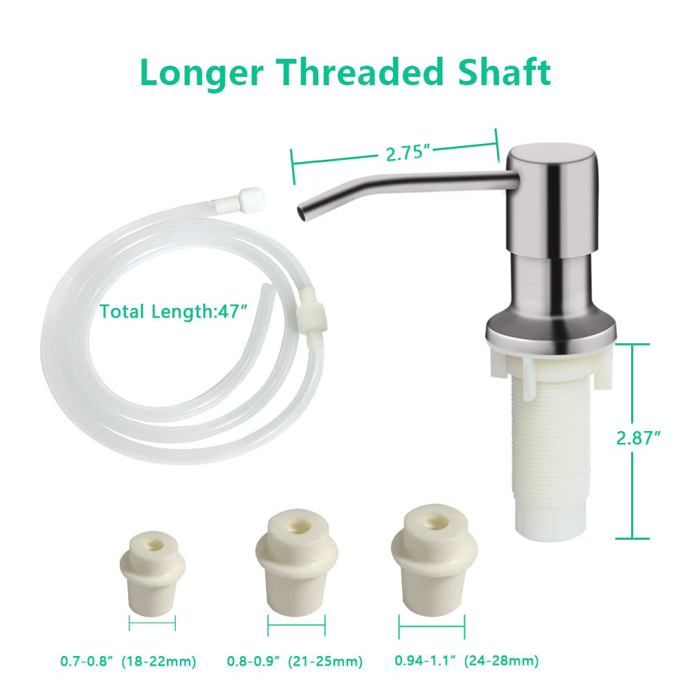 OHiHi multi-use dispenser handles hand soap, lotion, or dish soap.