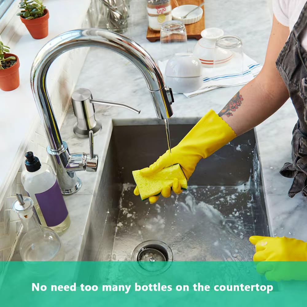 OHiHi no-refill design minimizes under-sink clutter and maintenance.