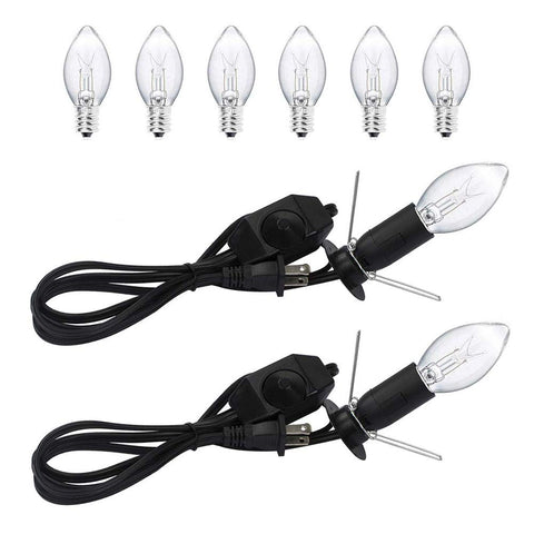 OHLGT salt lamp cord with dimmer 5ft for adjustable ambience