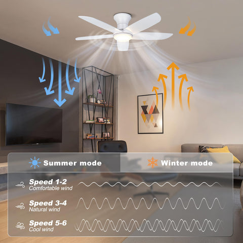 Ohniyou 46'' dimmable lighting, ambient color modes for mood setting.