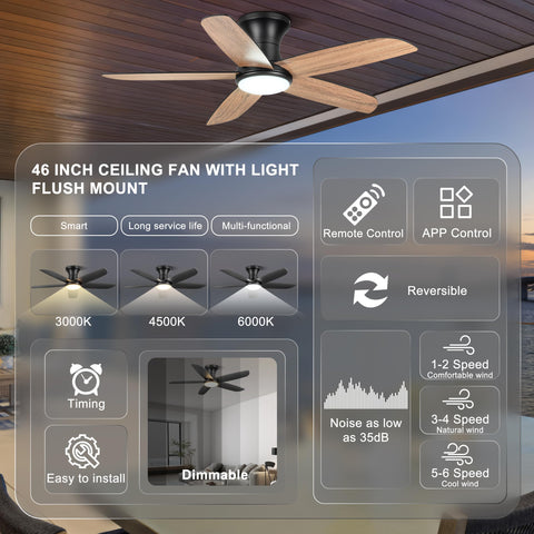 Ohniyou remote control dims lights for convenient room lighting.