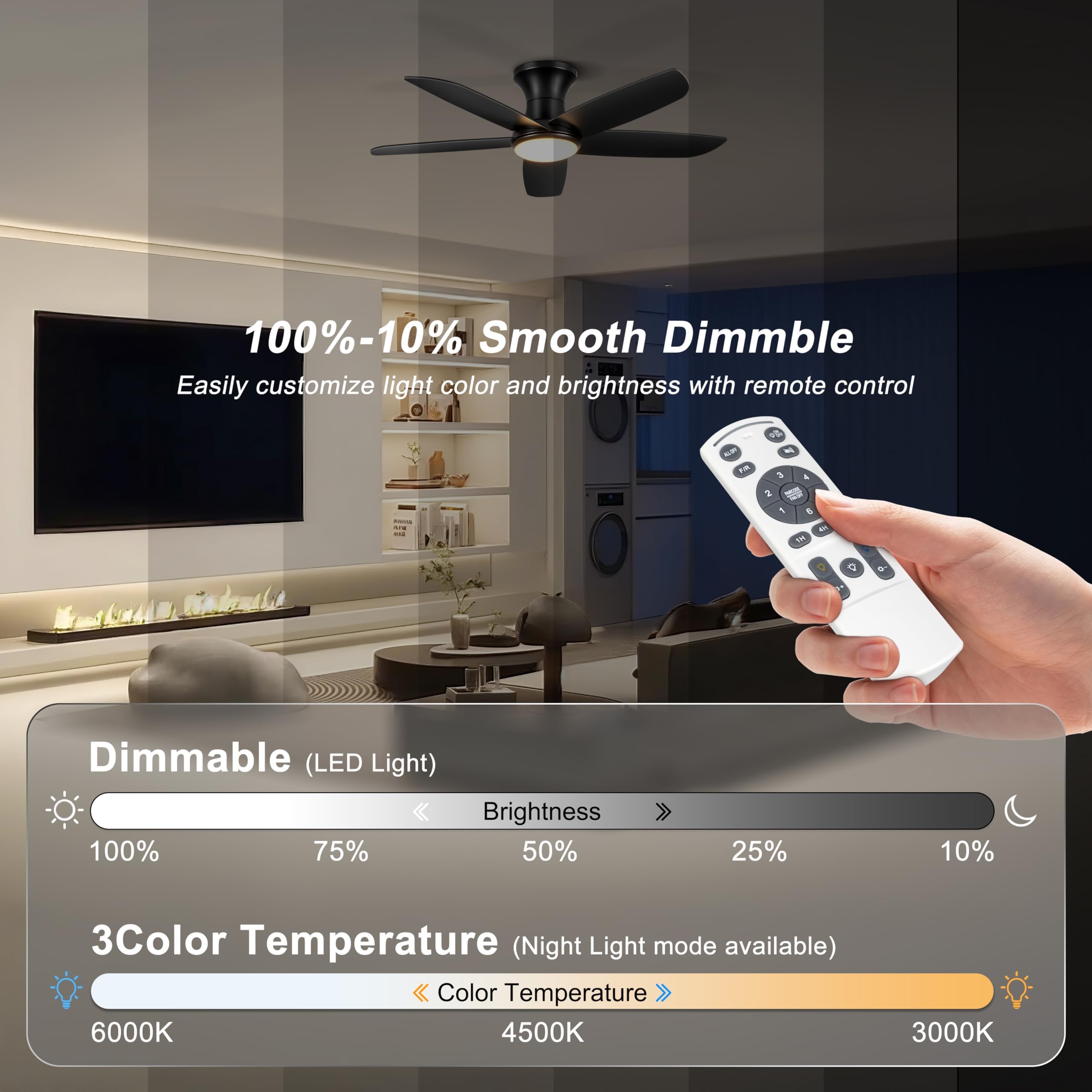 Ohniyou reversible wind supports summer cooling and winter circulation.