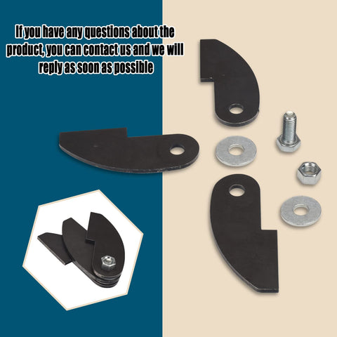 Ohoho BBQ smoker hinge DIY install guide image supports easy weld-on replacement.