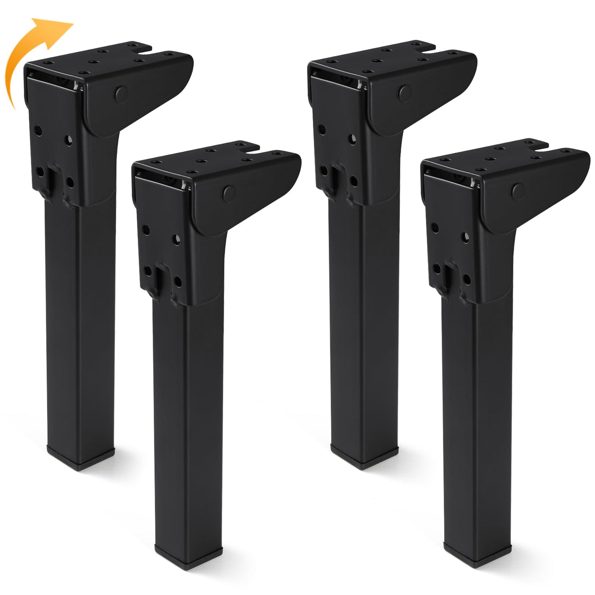 O.HSNYIU folding table legs 6in provide sturdy DIY support