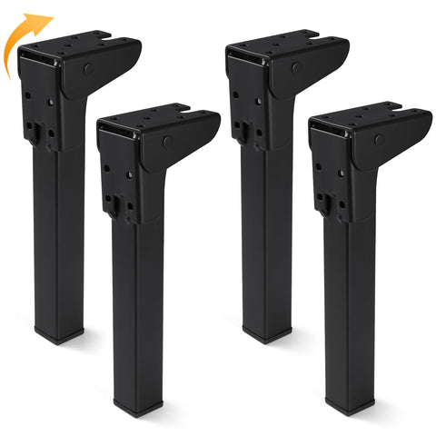 O.HSNYIU folding table legs 6in provide sturdy DIY support