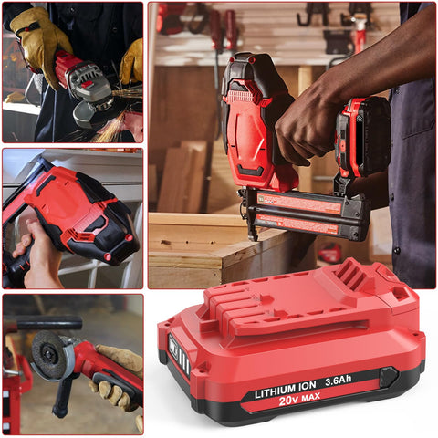 OHYES BAT 2Pack in use with Craftsman tools for extended runtime