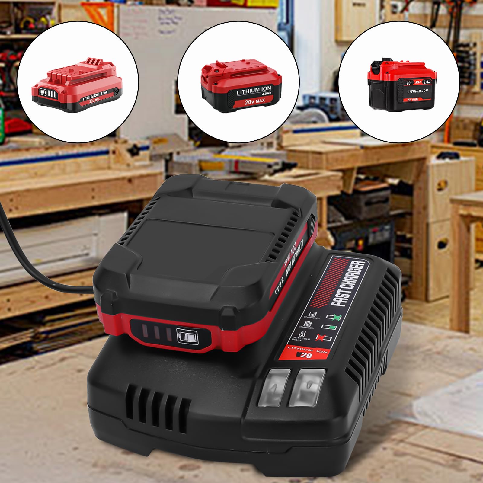 OHYES BAT 2Pack compatible with Craftsman V20 series for versatile projects
