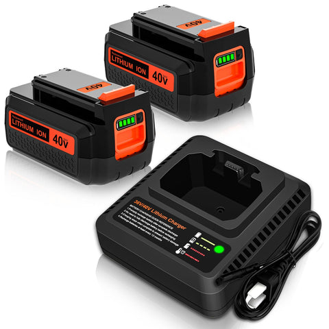 OHYES BAT 2-pack LBX2040 battery for Black & Decker tools