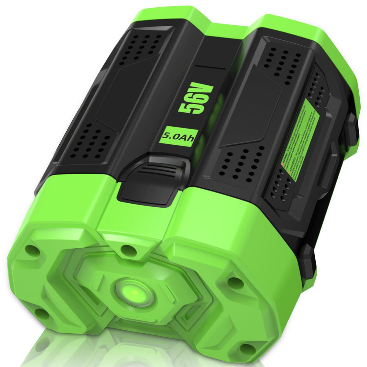OHYES BAT 56V battery exterior with rugged housing for durability in daily use.