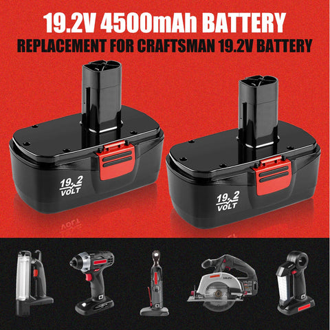 OHYES BAT C3 19.2V compatibility ensures seamless Craftsman tool power.