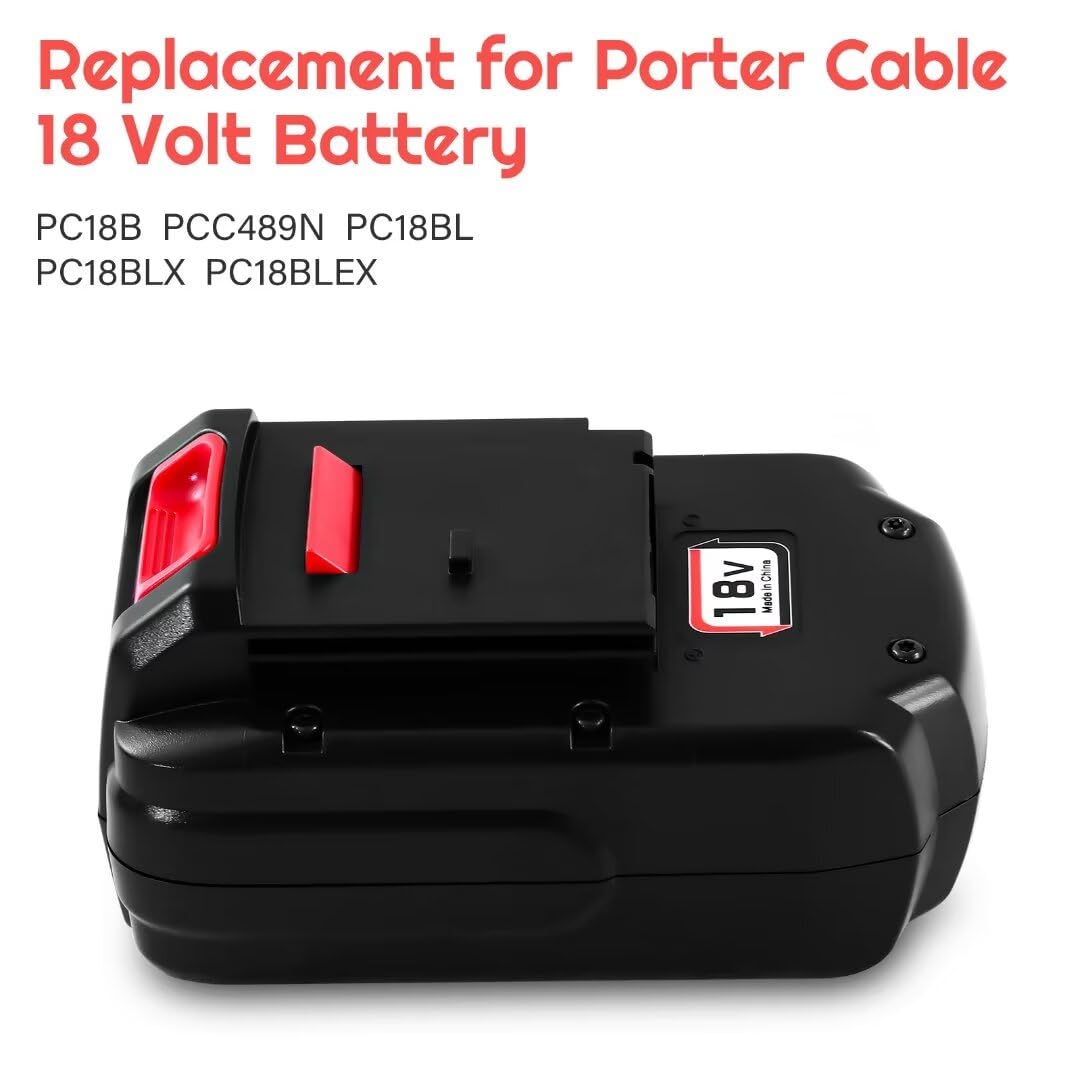 OHYES BAT PC18B replacement fits PCMVC PCXMVC chargers for easy charging