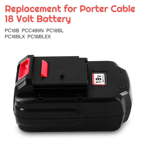 OHYES BAT PC18B replacement fits PCMVC PCXMVC chargers for easy charging