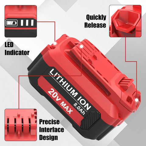 OHYES BAT high-capacity cells enable longer operation on a single charge