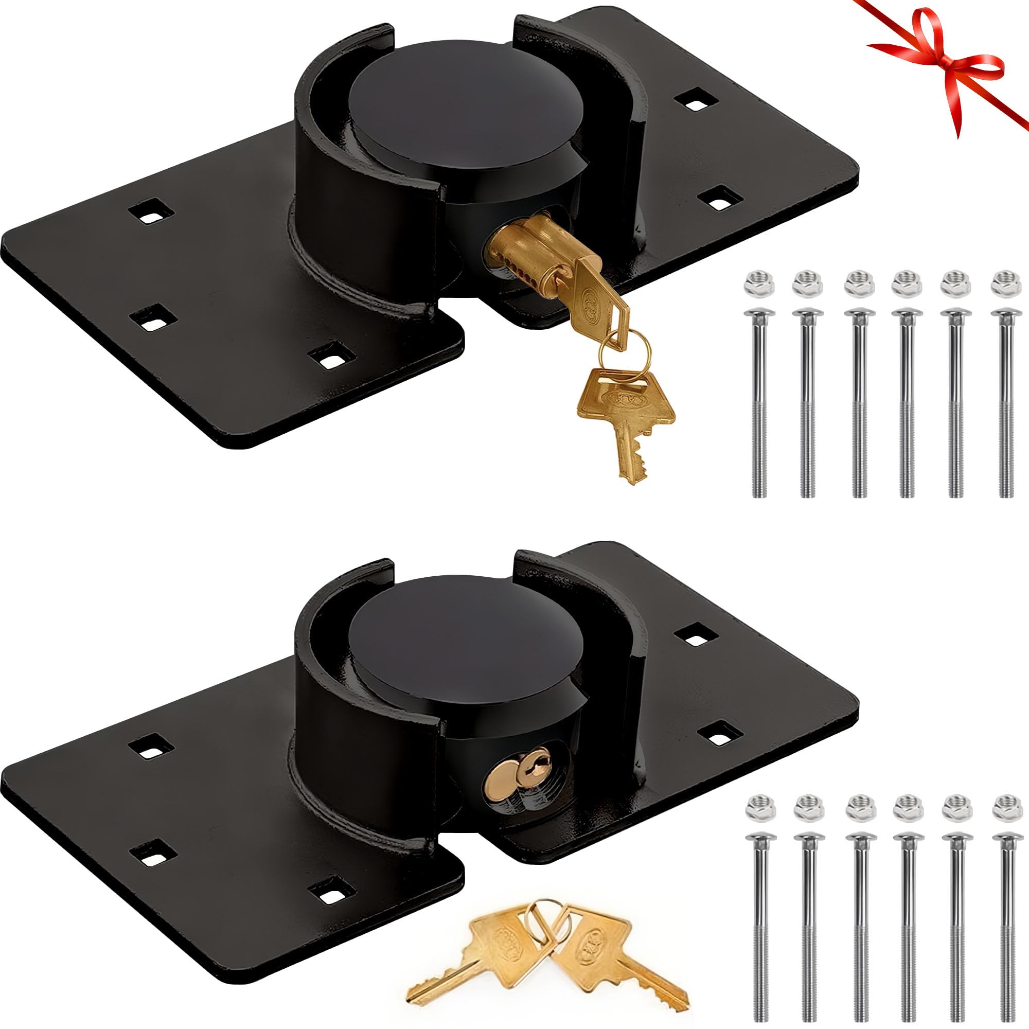 OIHYA van door lock with puck body offers rugged protection for your cargo.