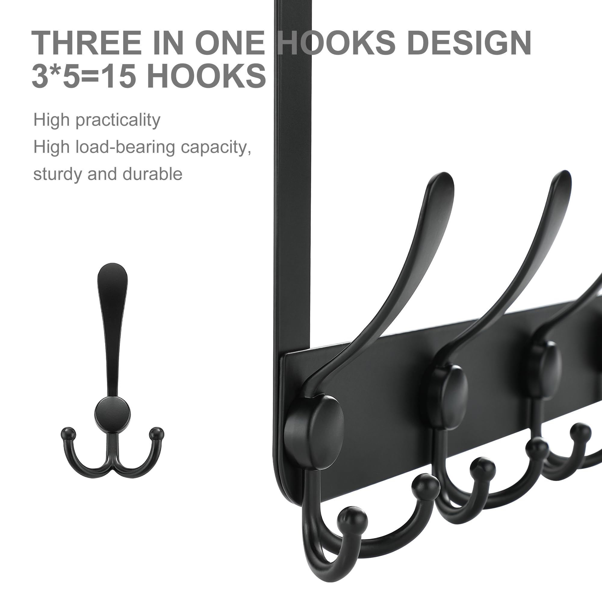OIM OMIIOMIO versatile organizer ideal for coats, towels, scarves, and bags.