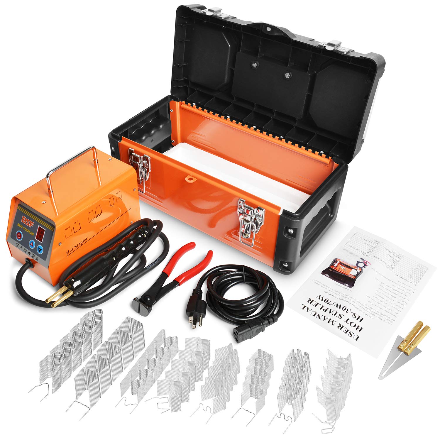 OIMERRY plastic welder unit with adjustable power display for precise repairs.