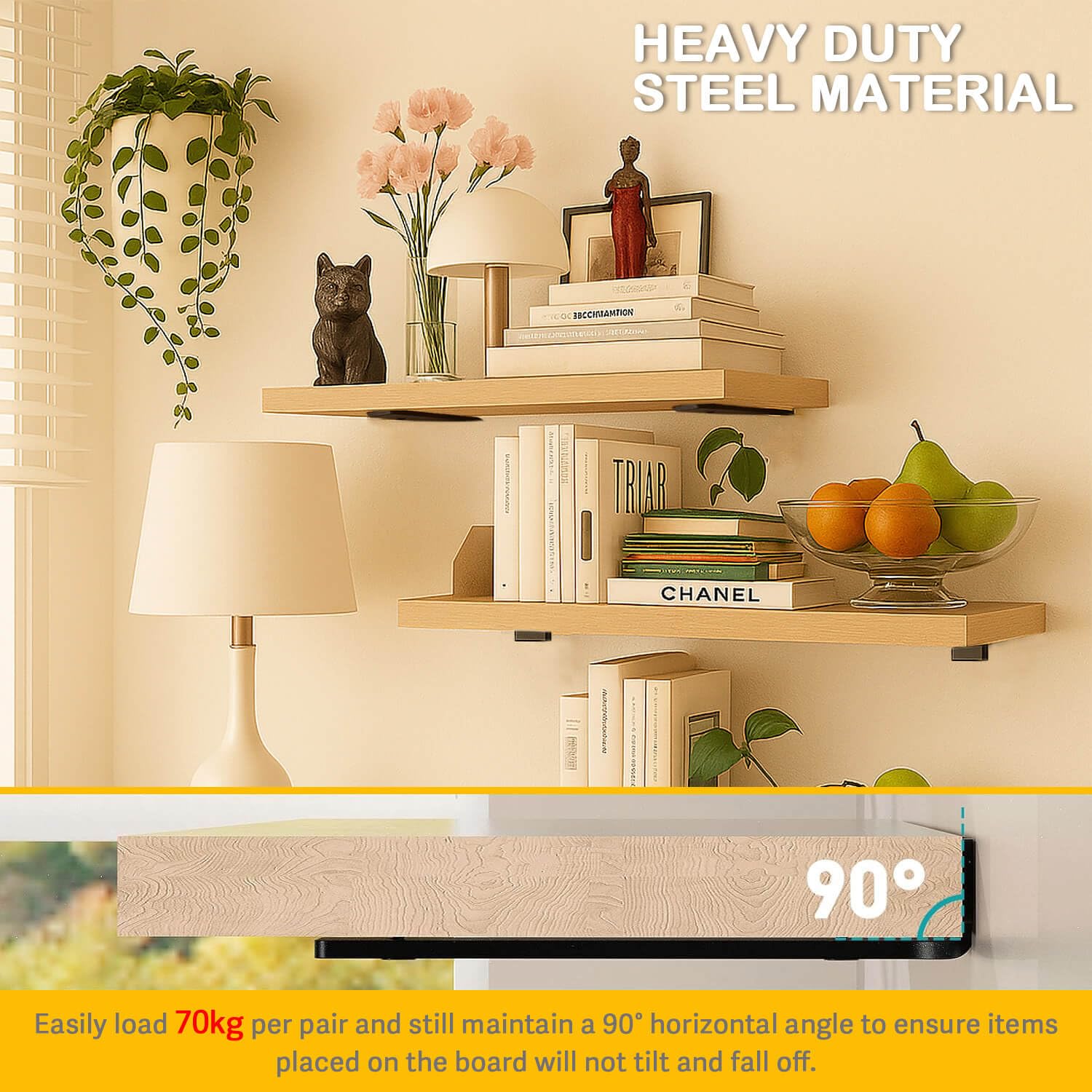 OIVGGUR bracket offers easy installation for DIY projects.