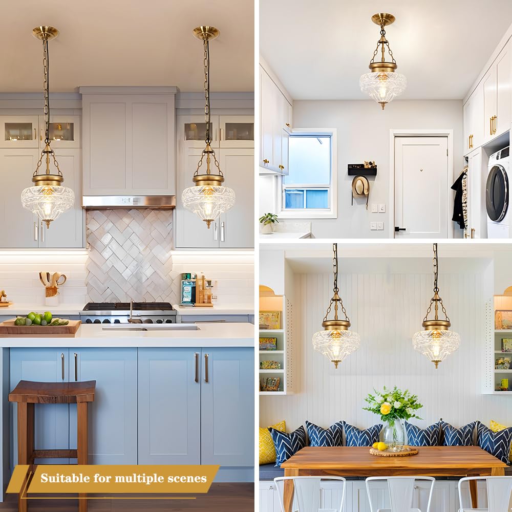 OIYIO adjustable hanging chain enables tailored height for perfect island lighting.