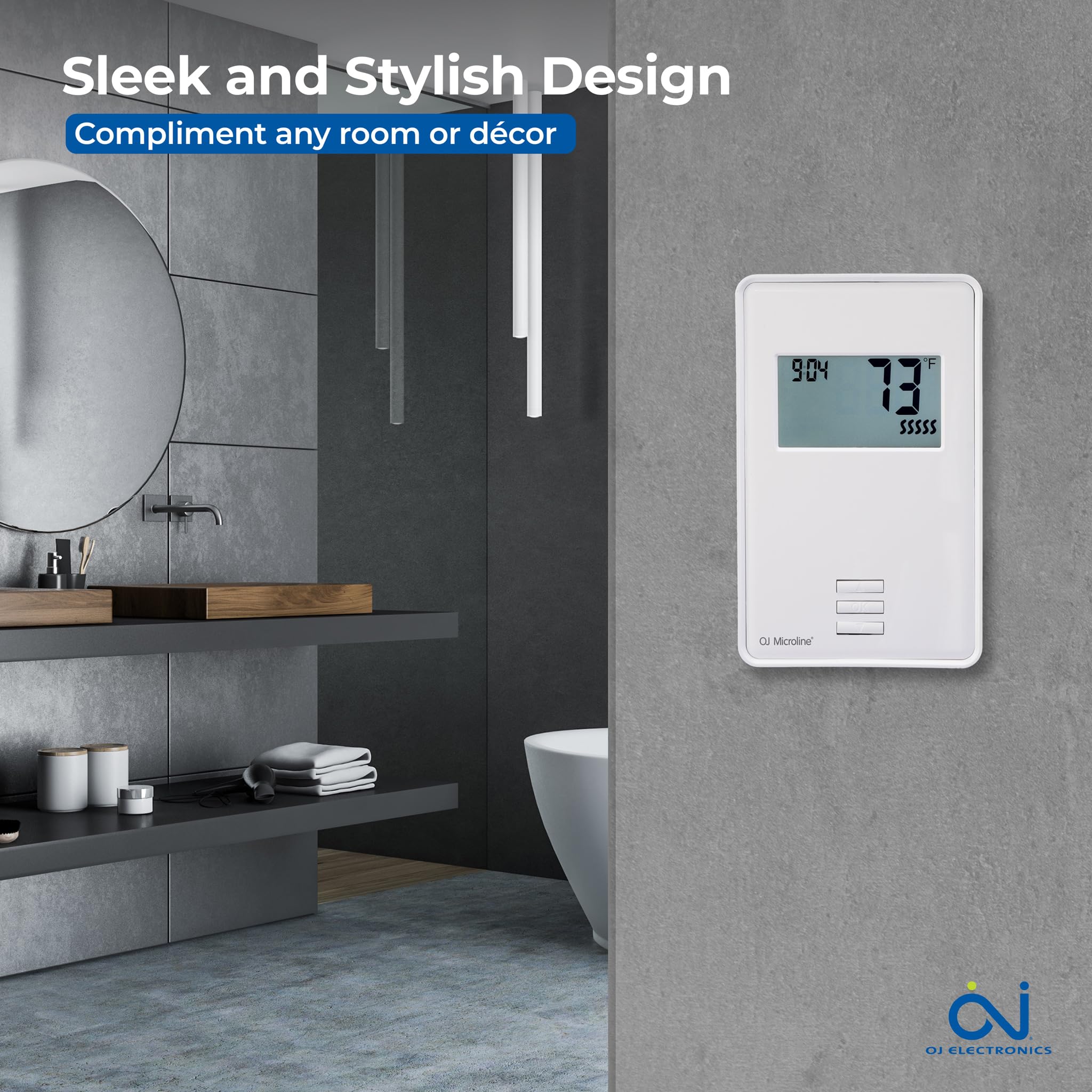 Built-in Class A GFCI for safe underfloor heating with UTN4