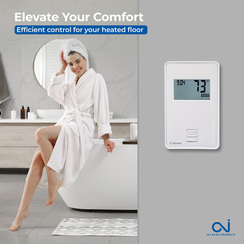 UTN4 floor sensor included for precise heat control