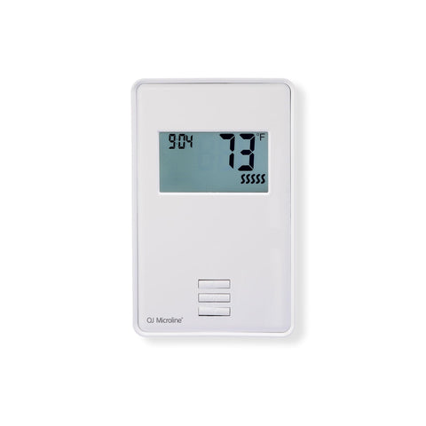 OJ Microline UTN4 front view non-programmable radiant thermostat