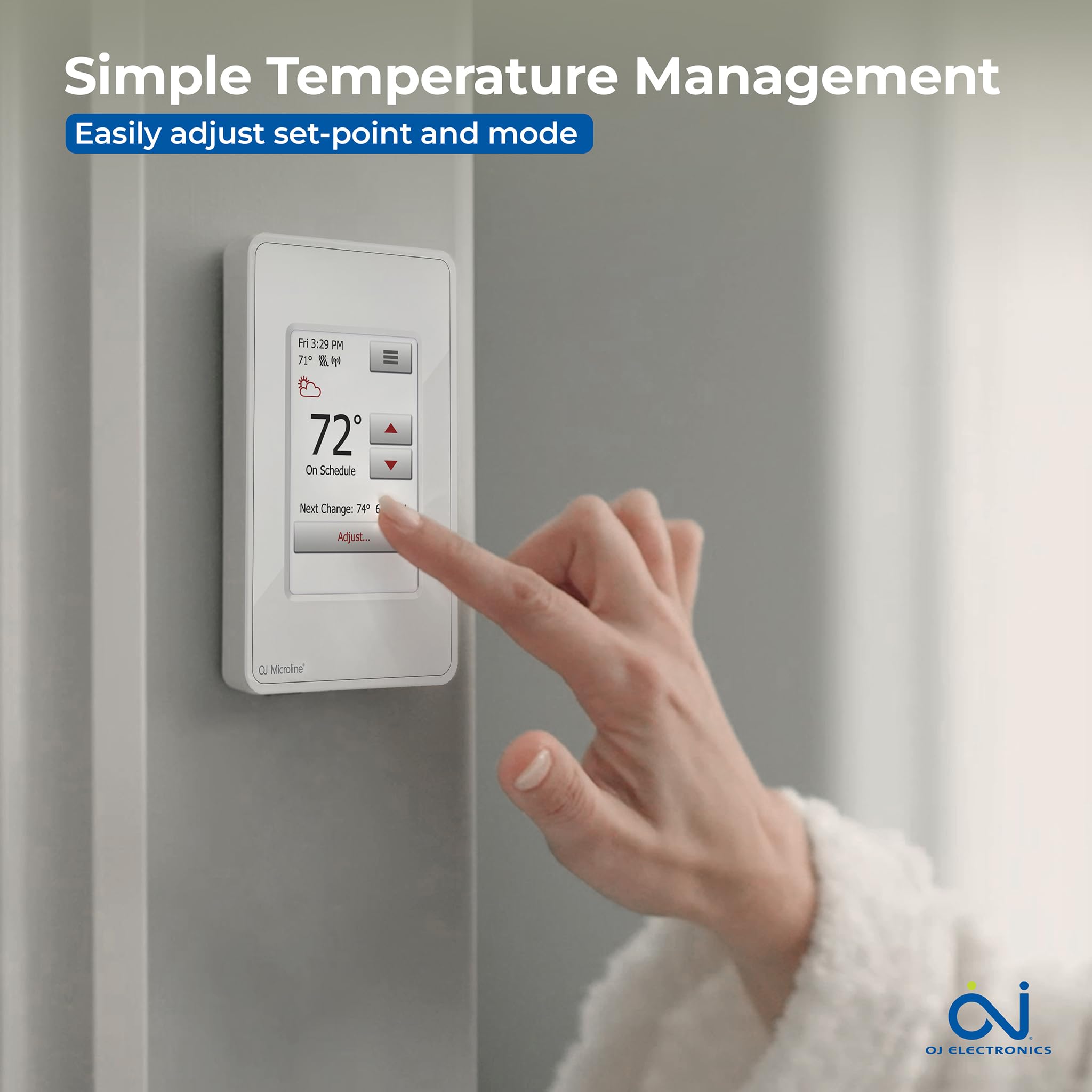 7-day programming on the UWG4 for customized comfort and efficiency.
