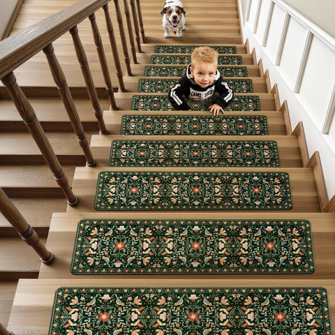 OJIA 15-piece set covers standard 30x8 inch steps.