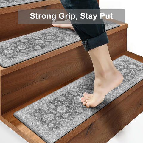OJIA stair treads are dog-friendly for smooth pet access