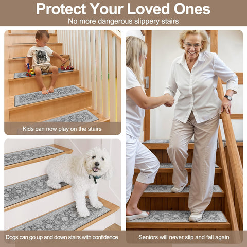 OJIA soft cushioned-step stair treads improve comfort during daily climbs.