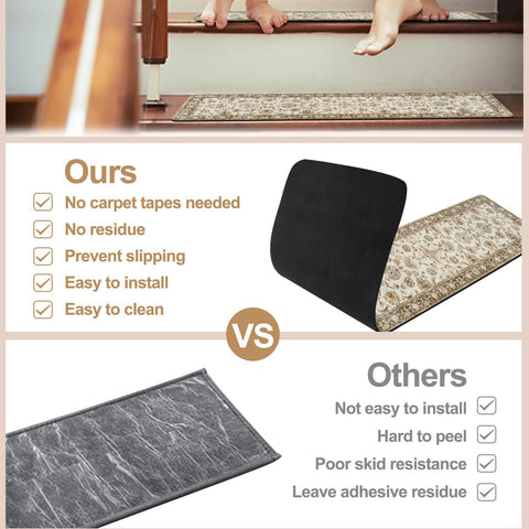 OJIA stair treads endure daily traffic with durable, long-lasting materials.