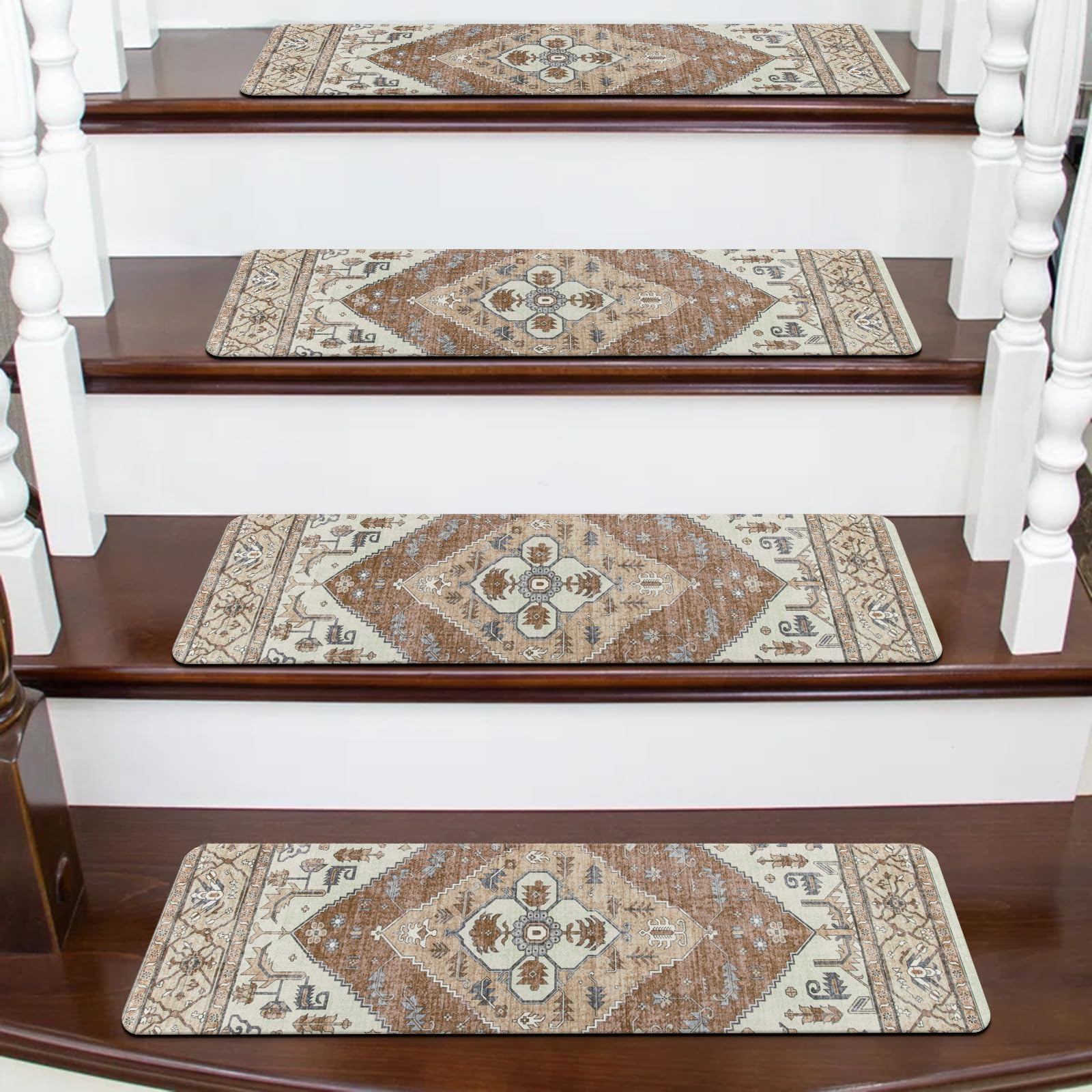 OJIA stair treads versatile indoor stair mats for everyday use.