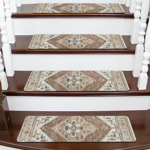 OJIA stair treads versatile indoor stair mats for everyday use.