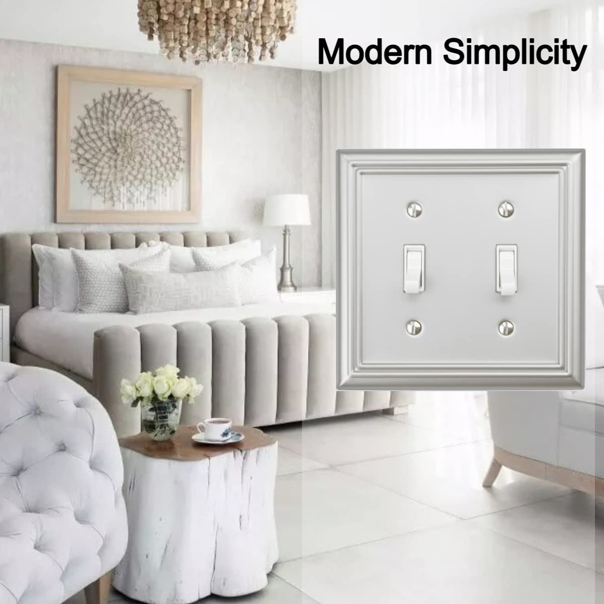 OKAWYC Adler two plates provide a cohesive premium look on the wall