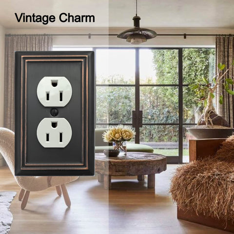OKAWYC Adler durable metal wall plate resists corrosion