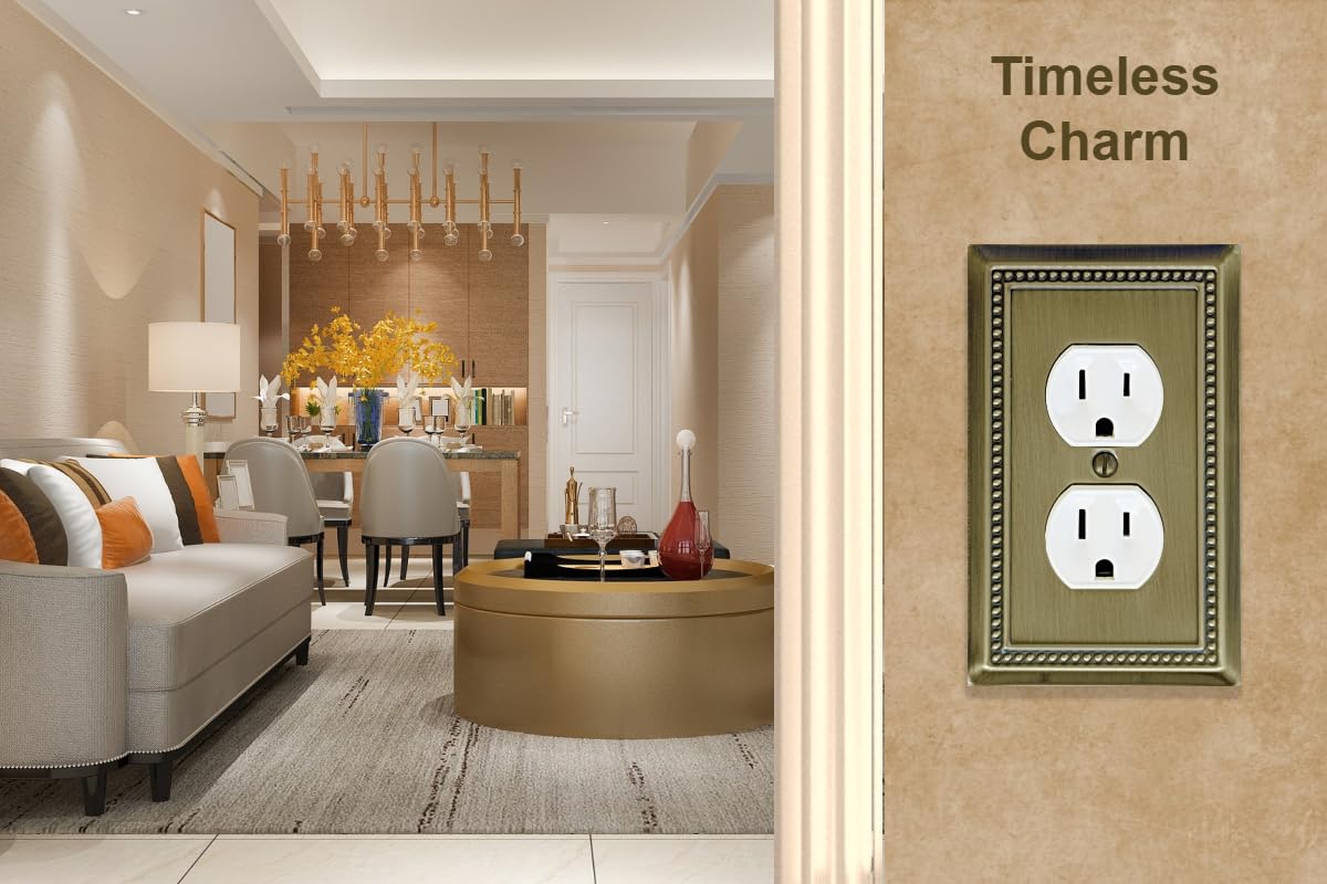 OKAWYC Belaire durable metal wall plate withstands daily use