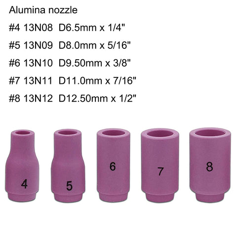 OKBA 3/32 inch gas lens, enhances arc control for diverse metals