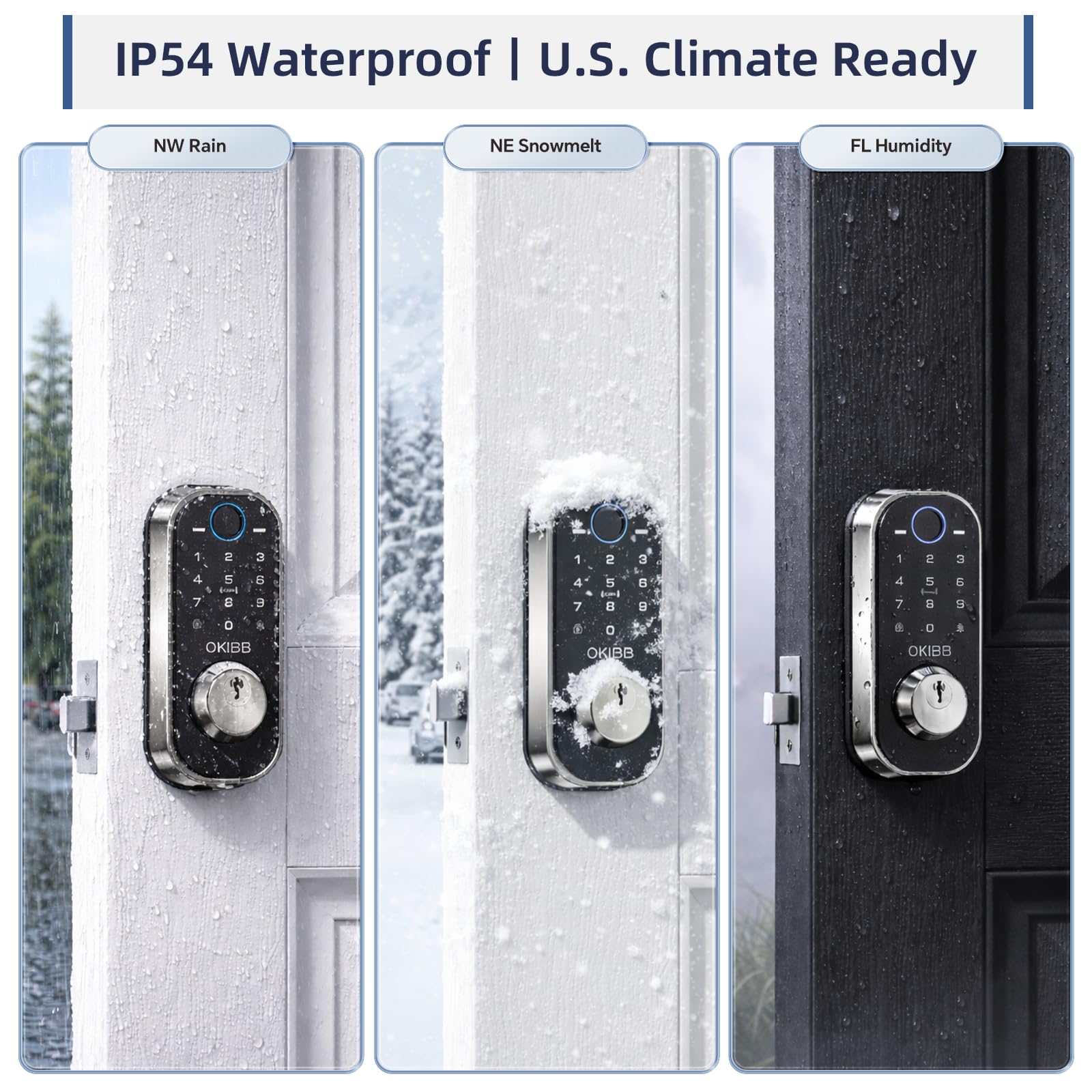 OKIBB DIY 15-minute install on a U.S. door without a pro