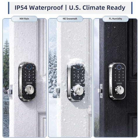 OKIBB DIY 15-minute install on a U.S. door without a pro