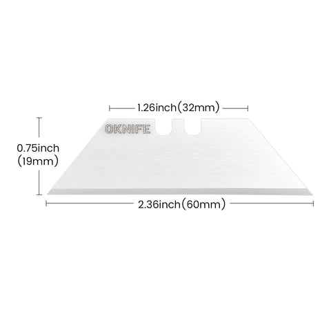OKNIFE ceramic blade safety feature non-conductive for precision tasks.