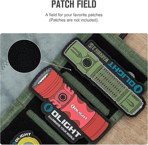 OKNIFE Exploit Mini elastic cord design for quick access