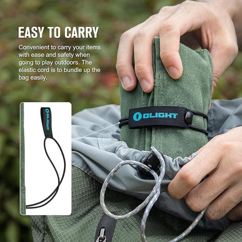 OKNIFE Exploit Mini folded pouch secured with snaps