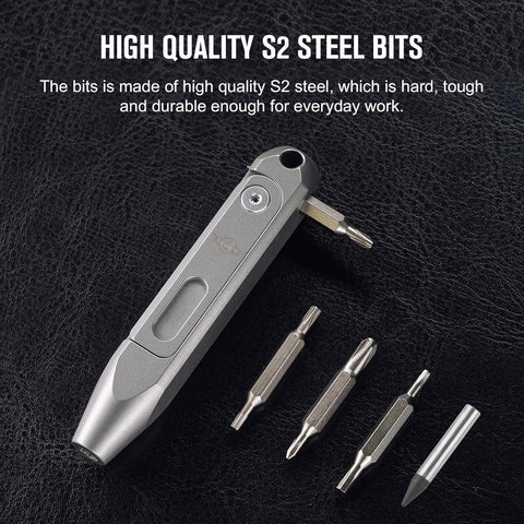 OKNIFE Otacle D1 pocket screwdriver with concealed bit storage for quick tasks