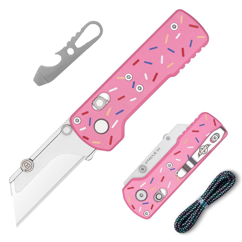 OKNIFE Otacle U1 folding knife with rail lock for easy carry