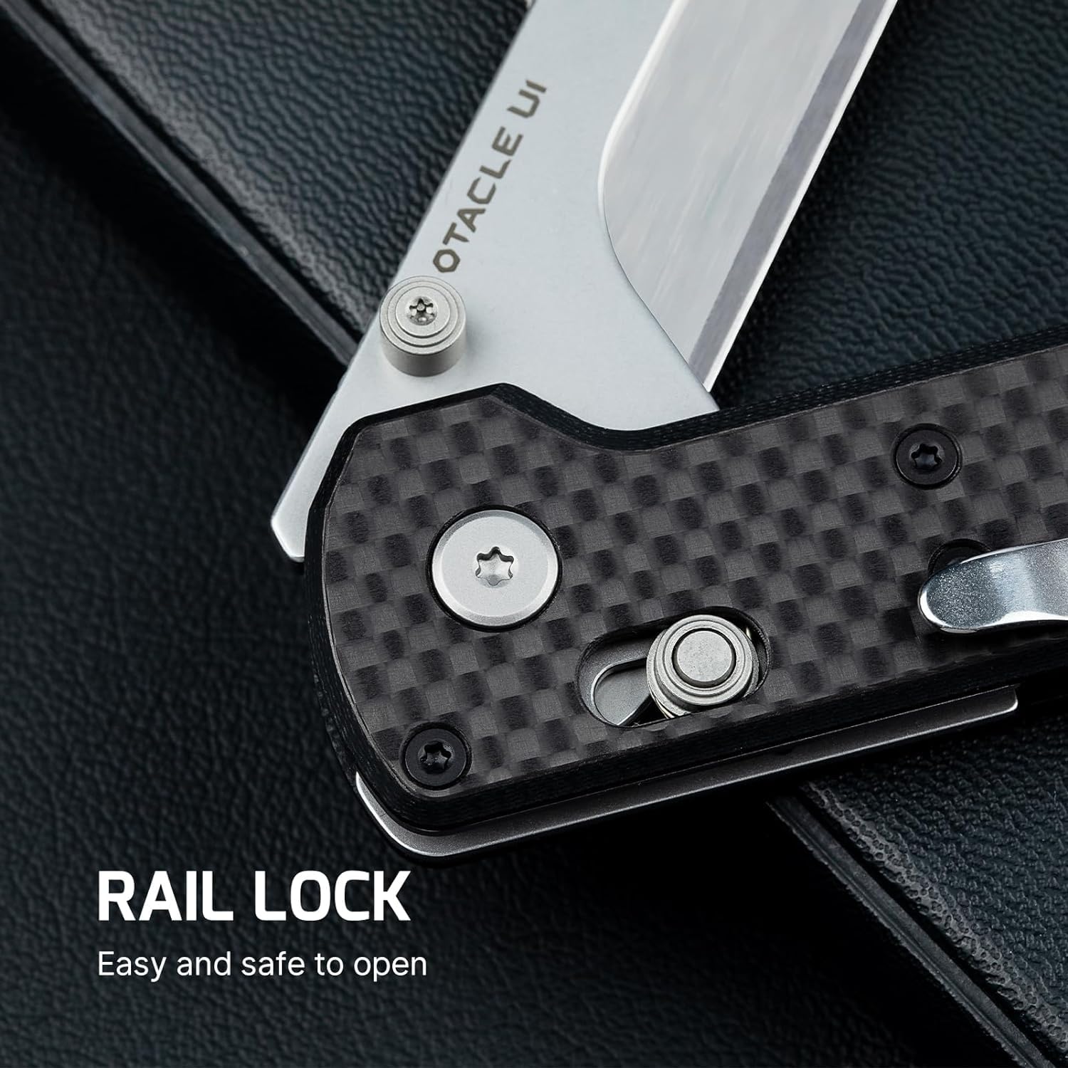 OKNIFE Otacle U1 longer exposed blade for extended cutting edge