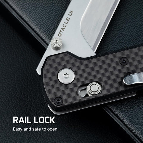 OKNIFE Otacle U1 longer exposed blade for extended cutting edge