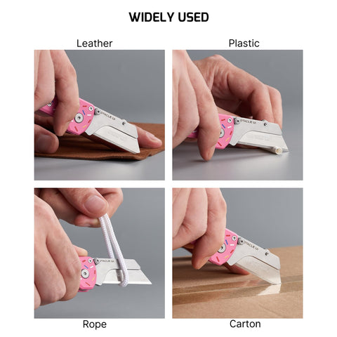 OKNIFE Otacle U1 rail lock safety feature during use